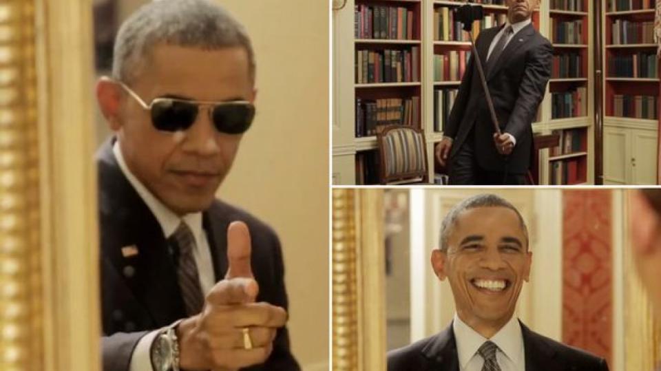 Barack Obama natočil video, co dělá, když se nikdo nedívá
